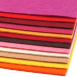 Pro Háčkování Látková dekorativní plsť 20x30 cm mix 3b – Zboží Dáma
