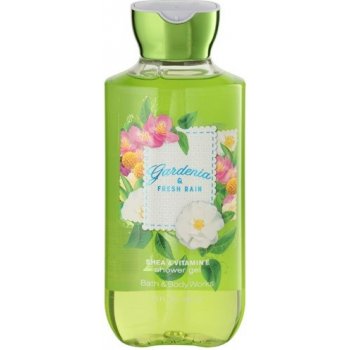 Bath & Body Works sprchový gel Gardenia & Fresh Rain 295 ml