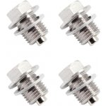 IUSOT 4 kusy M14 x 1,5 vypouštěcí zátka oleje, těsnění matice vypouštěcí zátky oleje s těsněním | Zboží Auto