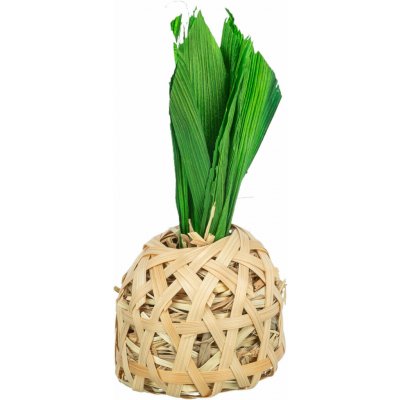 Trixie ananas bambus kukuřičné listy seno 6,5 x 14 cm – Hledejceny.cz
