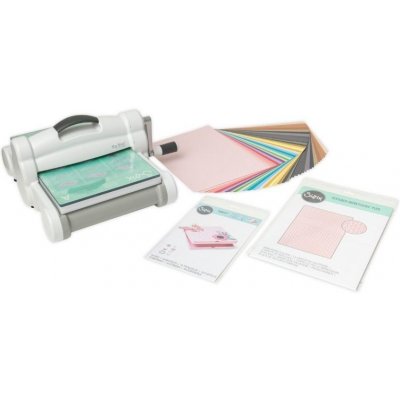 Sizzix Big Shot Plus A4 Starter Kit bílo-šedý – Zboží Dáma