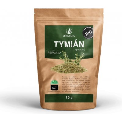 Allnature Bio tymián drcený 15 g – Hledejceny.cz