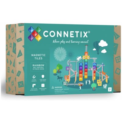 Connetix Rainbow Ball Run Pack 92 ks – Zboží Živě