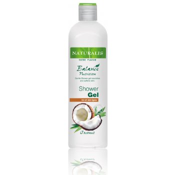 Naturalis sprchový gel s kokosovým olejem 400 ml