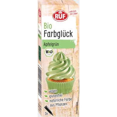 RUF Gelová barva zelená BIO 25 g – Zboží Dáma
