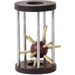 Hlavolam ježek v kleci kov 4,5 x 7,9 cm v krabičce – Zboží Dáma