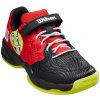Dětské tenisové boty Wilson Kaos Emo K 2.0 red / black / safety yellow