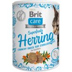 Brit Care Snack Superfruits Herring Dospělé, sterilizované kočky 100 g – Hledejceny.cz