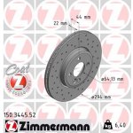 Brzdový kotouč ZIMMERMANN 150.3445.52