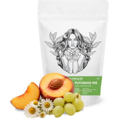 Coffea Circulor Ekvádor PUTUSHIO WX zrnková 0,1 kg – Hledejceny.cz