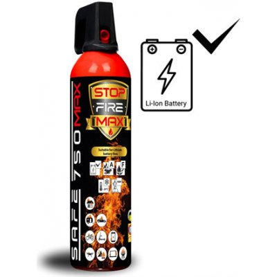 Safehome Hasicí sprej SAFE 750 MAX 750ml pěnový 06560996 – Zboží Mobilmania