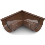 Bryza Roh žlabu vnější Ø 75 mm plast RAL 8017 hnědý – HobbyKompas.cz
