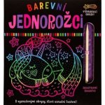 Barevní jednorožci Vyškrabávací obrázky Olena Herasimova – Zboží Dáma