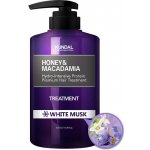 Kundal Honey&Macadamia Treatment White Musk Vlasový kondicionér s bílým pižmem 500 ml – Zboží Dáma