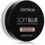 Catrice Soft Blur Matte sypký fixační pudr 002 Absolute Translucent 8 g – Zboží Dáma