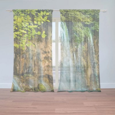 Sablio Záclony Vodopád 2: 2ks 150x250cm – Zboží Mobilmania