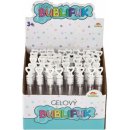 Bublifuk mini 5 ml gelový bílý svatební 10 5cm