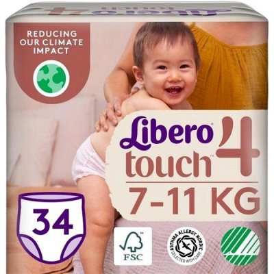 Libero Touch 4 7 – 11 kg 34 ks