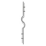 Kovoinox DOPREDAJ tyč 1000 x 100 mm, 20 x 10 mm, 20 x 6 mm – Hledejceny.cz