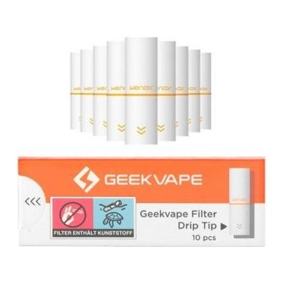 GeekVape Náhradní filter náustek Wenax M1 Combo 10ks – Sleviste.cz