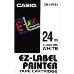 Originální páska do tiskárny Casio štítků, Casio, XR-24WE1, černý tisk/bílý podklad, nelaminovaná, 8m, 24mm – Hledejceny.cz