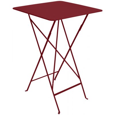 Fermob Skládací vysoký stolek BISTRO 71x71 cm Chili – Hledejceny.cz
