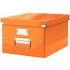 Leitz Click-N-Store archivační krabice wow oranžová M A4