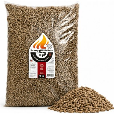 Smoky Pellets Dřevěné pelety Buk / Třešeň 15 kg – HobbyKompas.cz