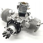 Stinger RCGF 125CC Twin se startérem spalovací motor dvouválcový – Hledejceny.cz