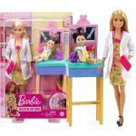 Barbie povolání herní set dětská doktorka blondýnka – Zboží Mobilmania