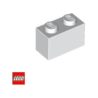 LEGO® 3004 Kostka 1x2 Bílá – Zbozi.Blesk.cz