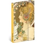 Presco Group Alfons Mucha A5 Týdenní 2025 – Zboží Živě