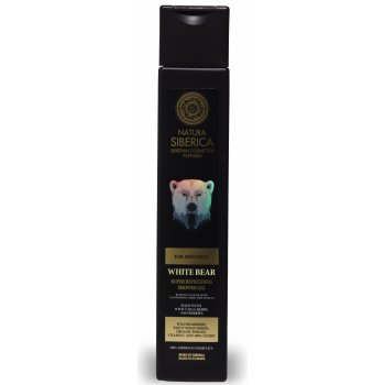 Natura Siberica Men Line osvěžující sprchový gel Bílý Medvěd 250 ml