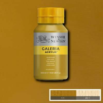 Winsor&Newton Galeria akrylová barva 250 ml 744 yellow ochre – Hledejceny.cz