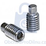 Šroub stavěcí s vnitřním šestihranem a odtlačovacím čípkem, DIN 915, nerez A4 M12 x 40, balení 50 ks – Hledejceny.cz