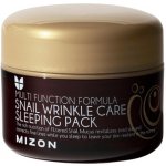 Mizon Snail Wrinkle Care Sleeping Pack zpevňující noční pleťová maska 80 ml – Sleviste.cz