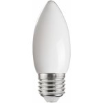 Kanlux LED žárovka XLED Filament Candle C35 6W, 810lm, E27, neutrální bílá NW , Ra80, 320° , mléčná – Zboží Živě
