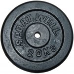 KUBIsport 05-CW20K-25 litina 20 kg 25 mm – Zboží Mobilmania