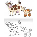 Omalovánka A5 Zvířátka ze dvorku – Zboží Mobilmania