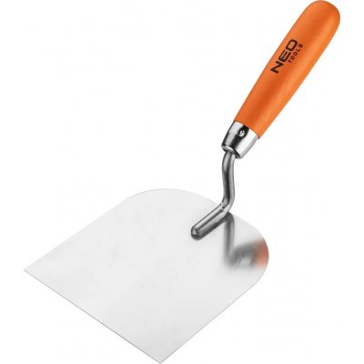 NEO TOOLS Zednická štukatérská lžíce vymazávací, 120 mm, dřevěná rukojeť – Hledejceny.cz