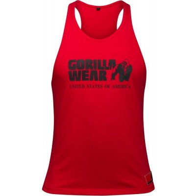 Gorilla Wear Classic Tank Top Red – Zboží Dáma