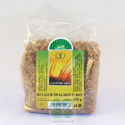 Country Life Špaldový bulgur BIO 250g – Zboží Dáma