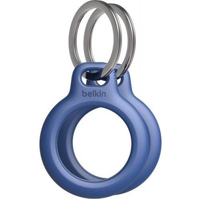 Belkin pouzdro na AirTag s kroužkem na klíče modré 2pack MSC002btBL – Zboží Živě