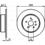 BOSCH Brzdový kotouč 0 986 479 243 – Zbozi.Blesk.cz