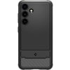 Pouzdro a kryt na mobilní telefon Samsung Spigen Rugged Armor Samsung Galaxy S24 Matte Black/Černý