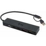 i-tec USB-C Metal HUB 2x USB 3.0 + 2x USB-C C31HUBMETAL2A2C – Zboží Mobilmania