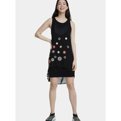 Desigual dámské šaty Vest Barrie 20SWVW56 2000 negro