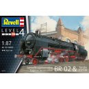 Model Revell Express locomotive BR 02 & Tender 22T30 Plastic ModelKit lokomotiva 02171 1:87