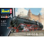 Revell Express locomotive BR 02 & Tender 22T30 Plastic ModelKit lokomotiva 02171 1:87 – Zbozi.Blesk.cz