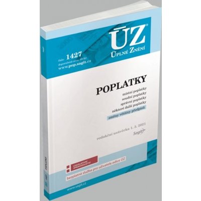 ÚZ 1427 Poplatky - správní, soudní, místní, ostatní – Hledejceny.cz